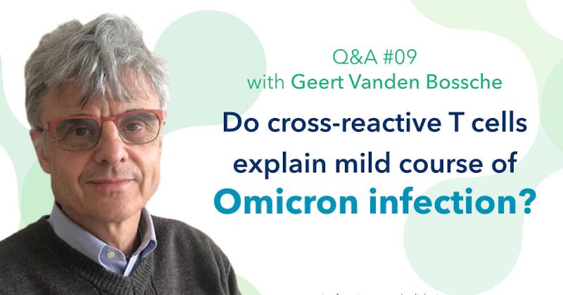 Ar kryžminės reakcijos T ląstelių paaiškina lengvą Omicron infekcijos eigą?