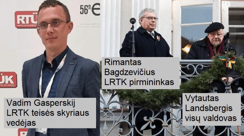 Skaitytojo laiškas: „LRTK teisės skyriaus vedėjas Vadim Gasperskij meluoja”