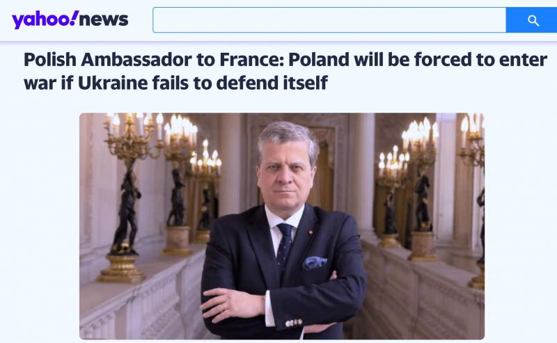 Jei Ukraina nesugebės apsiginti, Lenkija bus priversta pradėti karą