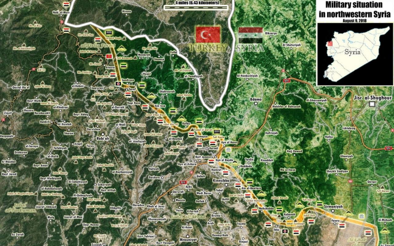 Ruošiama Latakijos Sirijos šiaurėje išvadavimo operacija / Анонсирована наступательная операция в Латакии