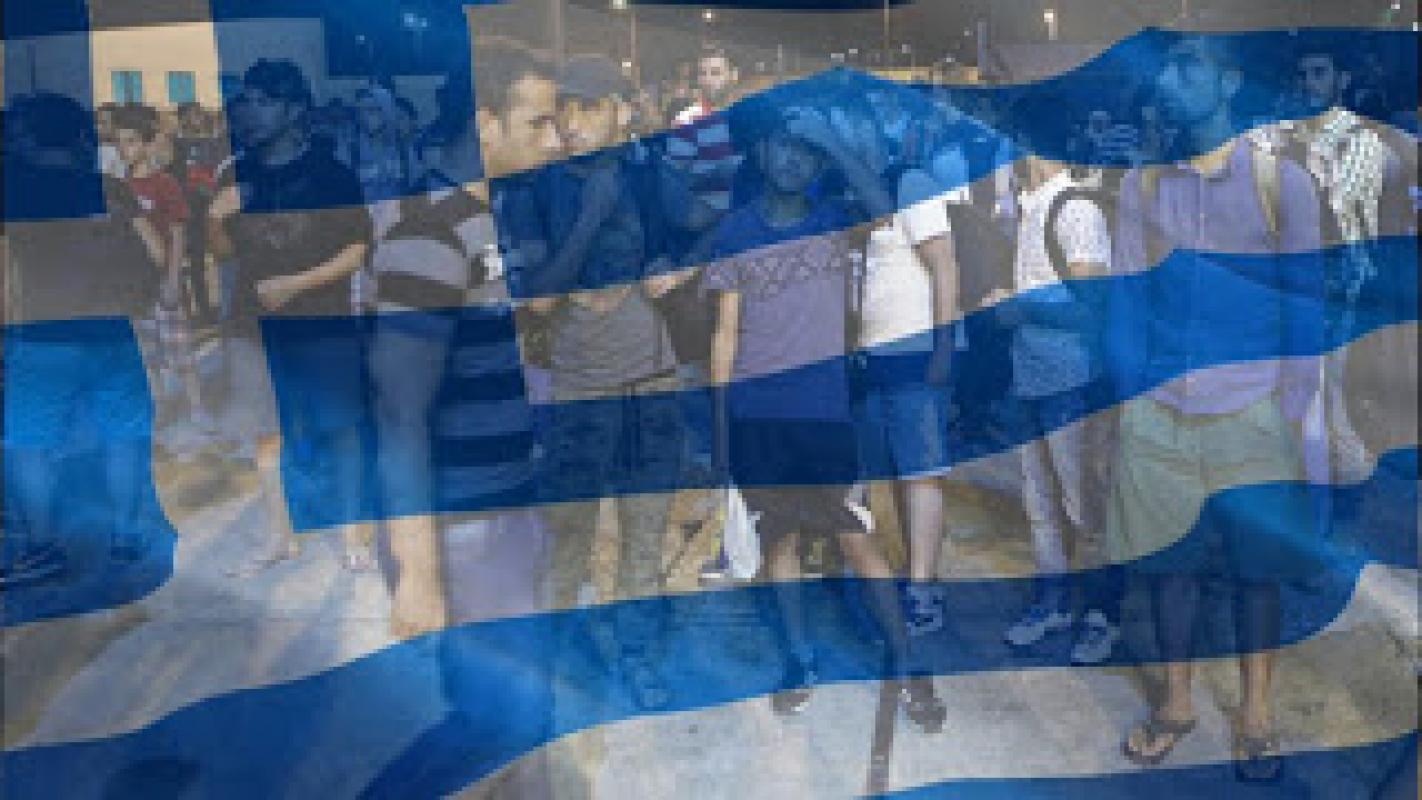 Graikijoje migrantai užblokavo kelią reikalaudami geresnių apartamentų