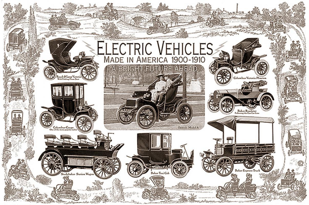 Elektra varomos transporto priemonės XX a. Kur jos dingo?
