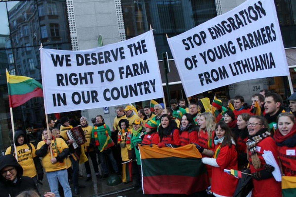 Lietuvos žemdirbiai kovoja, kad tiesioginės išmokos pasiektų ES vidurkį