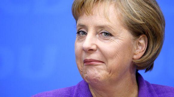 Angela Merkel traukiasi