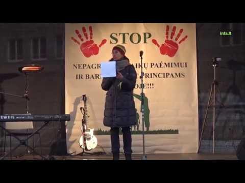 Ingrida Adamonienė: Mes protestuojame prieš žiaurią ir beprotišką, kriminaliniais prieskoniais dvokiančią „vaikų teisių apsaugos“ sistemą!
