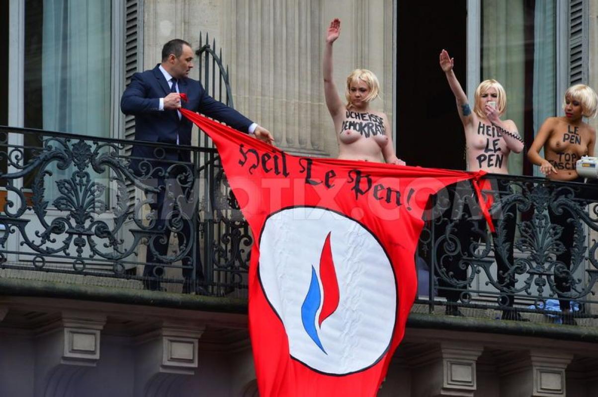 Femen, kaip MIP ribotumo atspindys