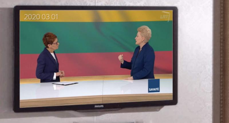 30–mečio topų topas: Kovo 11-osios proga valstybinis transliuotojas pakalbino pagrindinę Lietuvos kolaborantę