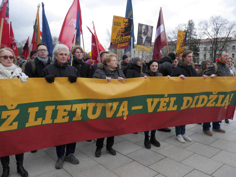 Kovo 11-os patriotinės eitynės Vilniuje vėl budino tautos dvasią