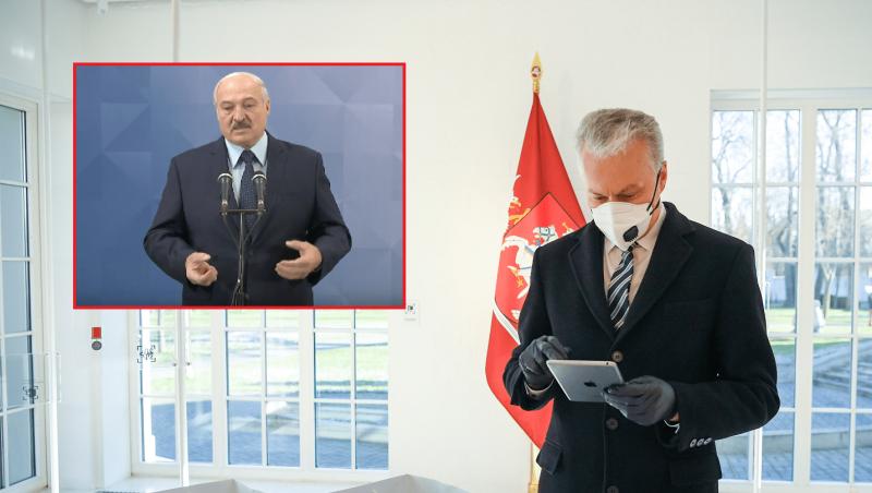 Po Lukašenkos pasisakymo, Nausėda išreiškė nepasitikėjimą Lukašenka ir Baltarusijos duomenimis apie koronavirusą