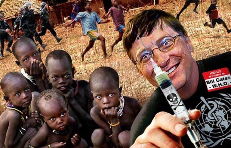 Naudojant vakcinas B. Geitsas mažins žmonijos populiaciją?