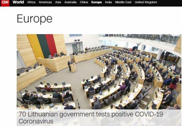 70 Lithuanian government tests positive COVID-19 Coronavirus
