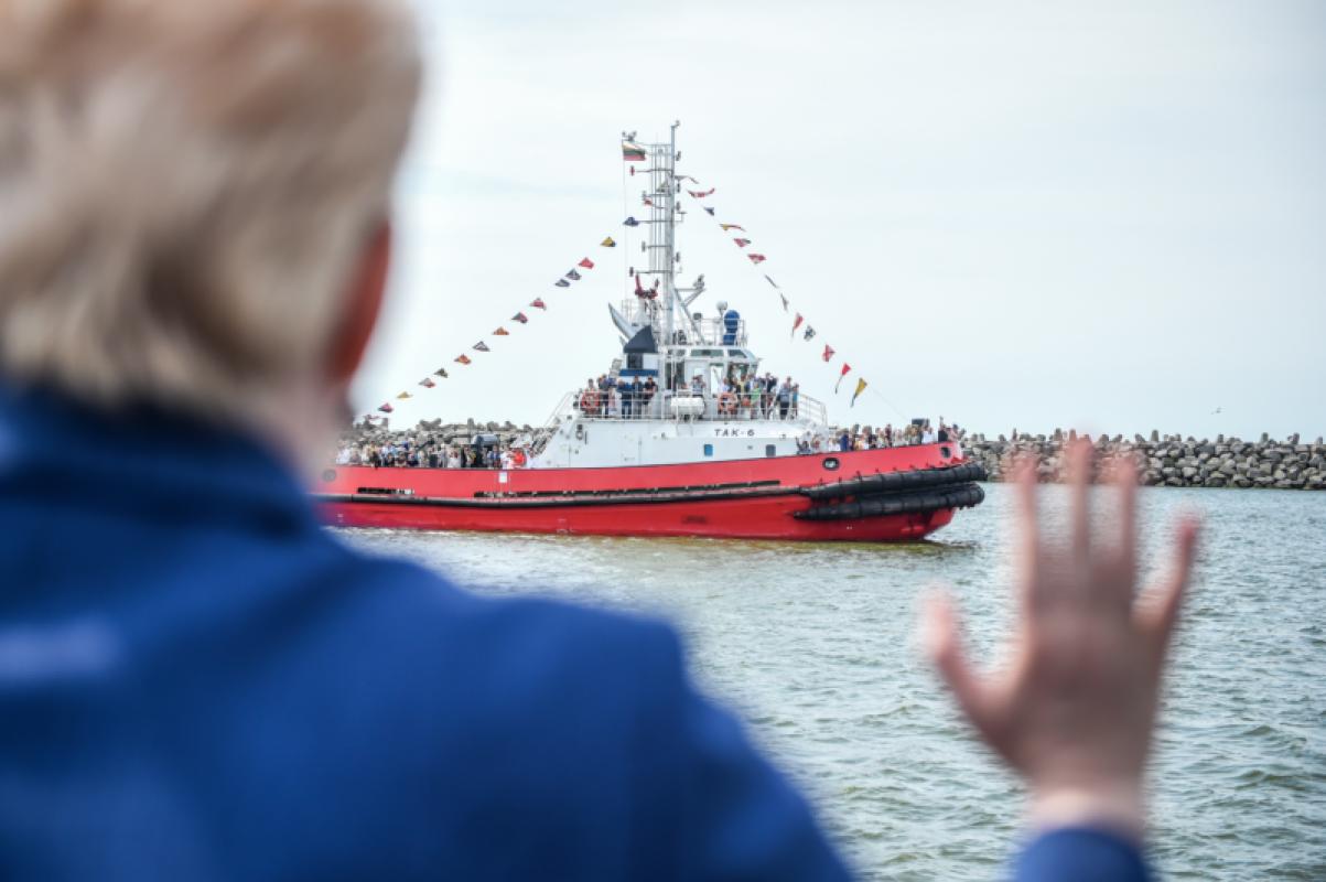 D. Grybauskaitė padėkojo visai jūrininkų bendruomenei, kuri prisideda prie jūrinės valstybės kūrimo
