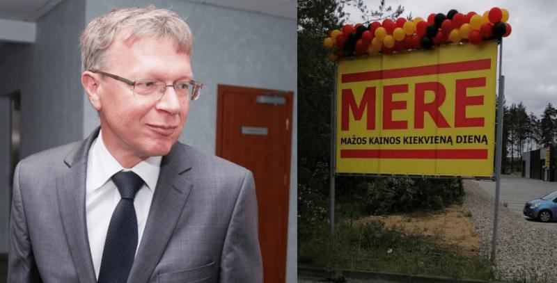 Kęstutis Masiulis pasipiktino, kad Lietuvoje atsidarė rusiškas pigių prekių tinklas „Mere“