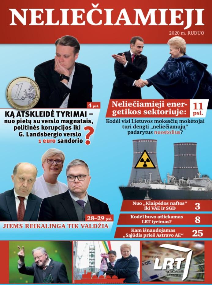 Karbauskis pristatė sensacingą žurnalą apie Landsbergius ir kitus „neliečiamuosius“ Lietuvoje (žurnalo el. versija)