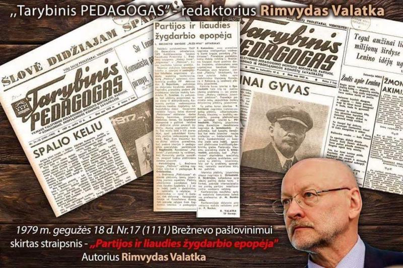 George Soros's fund in Lithuania-covid19 actor Rimvydas Valatka