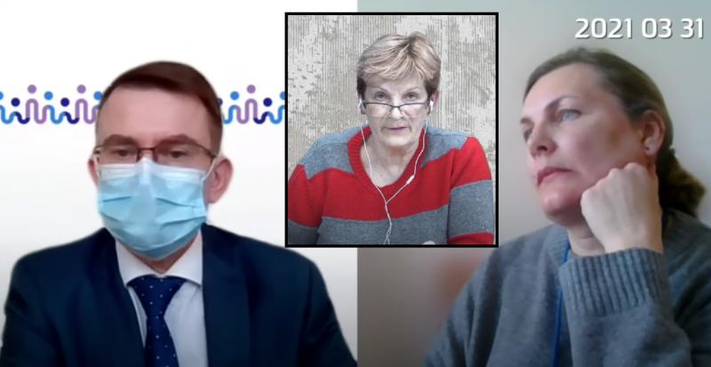 Šokiruojantis video: Sveikatos apsaugos ministro A. Dulkio pokalbis su Danute