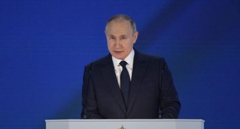 Rusijos nepriklausomybė visur: pagrindiniai Putino teiginiai kasmetiniame pranešime