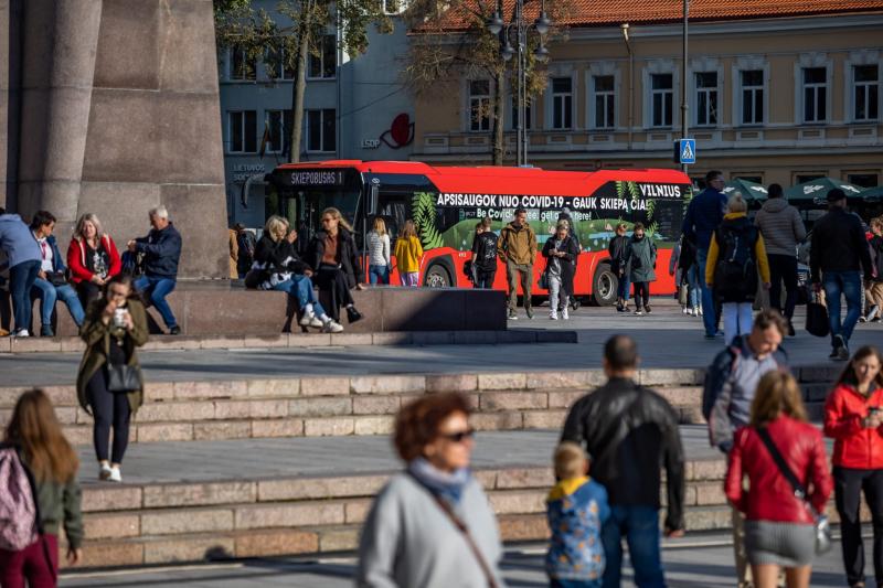 Vilniuje moksleiviai vakcinuojami ir pamokų, ir pertraukų metu