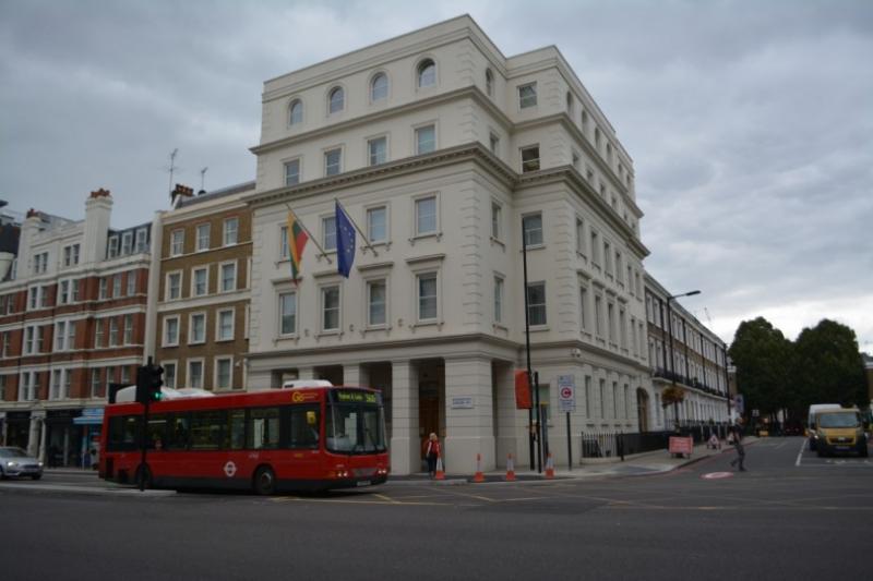 Londono policija pradėjo tyrimą dėl Lietuvos ambasados Londone bandymo pagrobti Didžiosios Britanijos pilietį