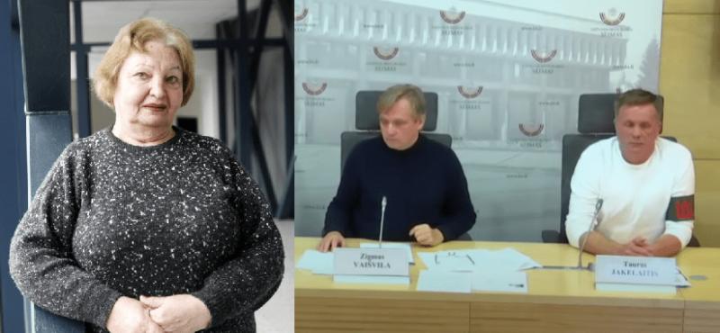 Aldona Marija Gedvilienė: Z. Vaišvilos ir T. Jakilaičio susitarimas, skirtas sunaikinti LVT