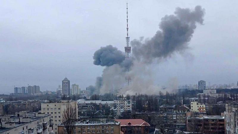 Kijeve nutrauktas televizijos kanalų transliavimas