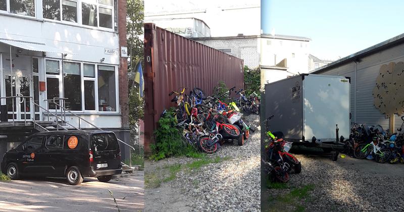 Ukrainiečių vaikams dviratukai, lietuviukams... baronkos skylė!