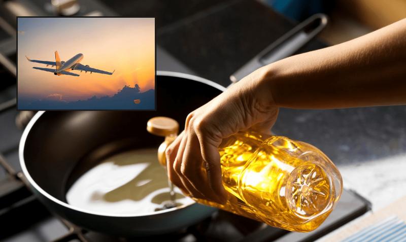 Europa svarstys lėktuvams naudoti naudotą kepimo aliejų