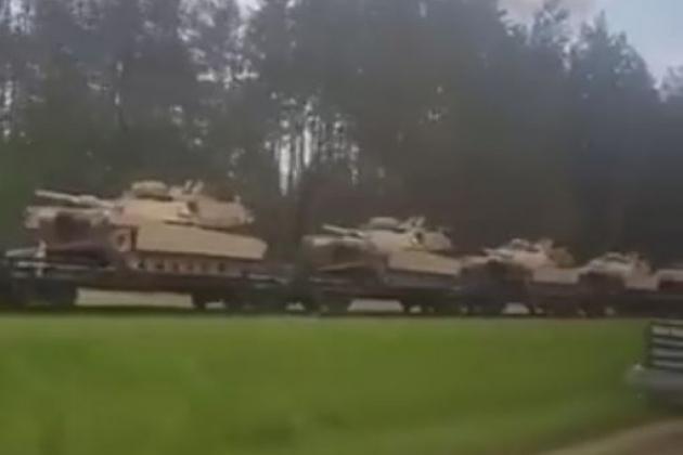 Литва отправила на границу с Россией 15 танков M1A2 Abrams