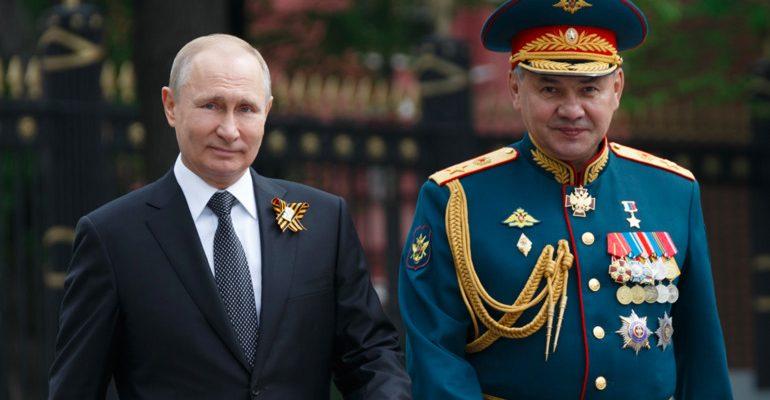 Vladimiro Putino ir Sergejaus Šoigu pareiškimai Maskvos tarptautinio saugumo konferencijoje