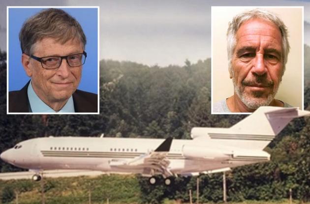 Billas Gatesas atsisako paaiškinti, kodėl skrido liūdnai pagarsėjusiu Jeffrey Epsteino lėktuvu 
