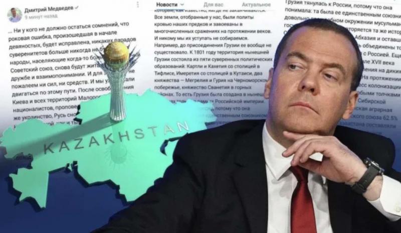 Medvedevo išsišokimai privertė Kazachstaną susimąstyti