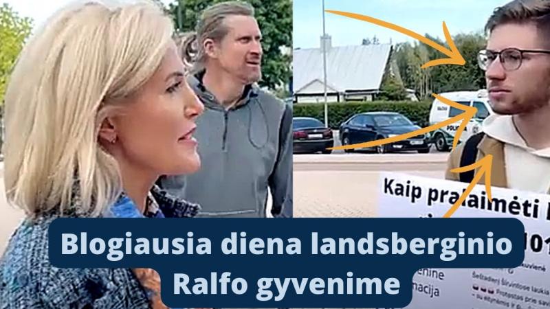 Landsberginių išvažiuojamasis protestas prieš Živilę Pinskuvienę kaip tokią! OPTV TIESIOGIAI