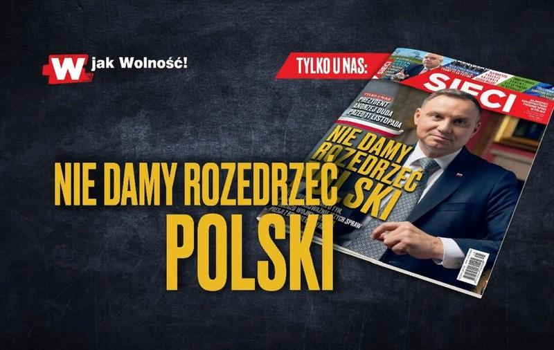 Lenkijos Respublikos Prezidentas Andrzejus Duda savaitraštyje 