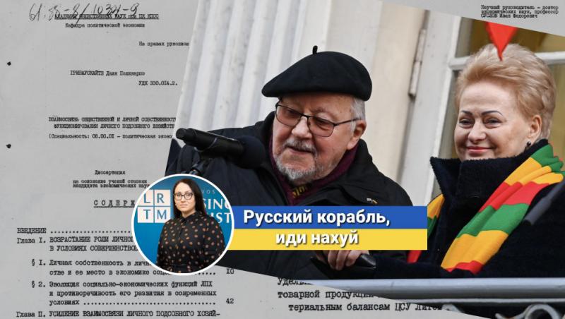 Dobrowolska negali vertinti Grybauskaitės moksliniame darbe išdėstytų šiurpių faktų apie nužudytus Lietuvos žmones
