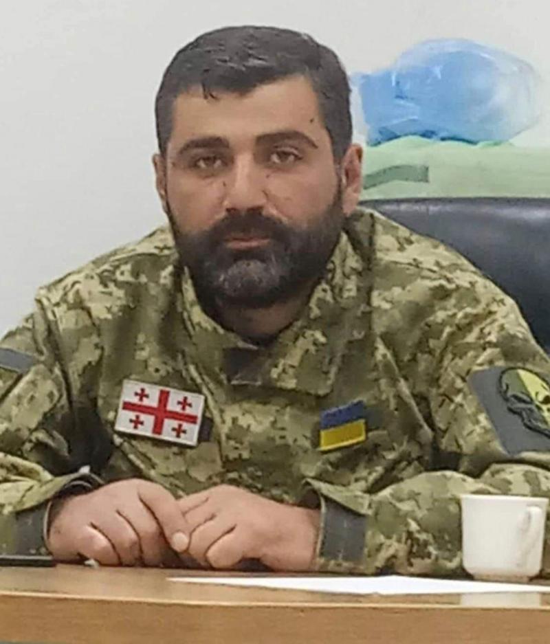 Okrainoje denacifikuotas 24-asis gruzinų samdinys Levanas Sakhelašvilis