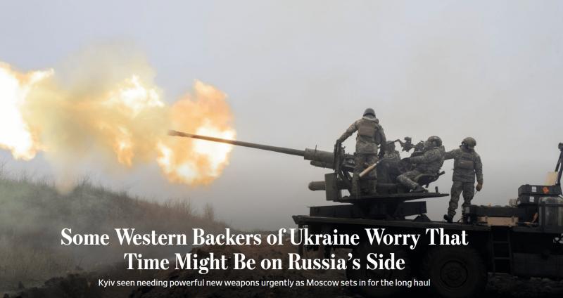 „The Wall Street Journal”: mažėja Ukrainos galimybės nugalėti Rusiją