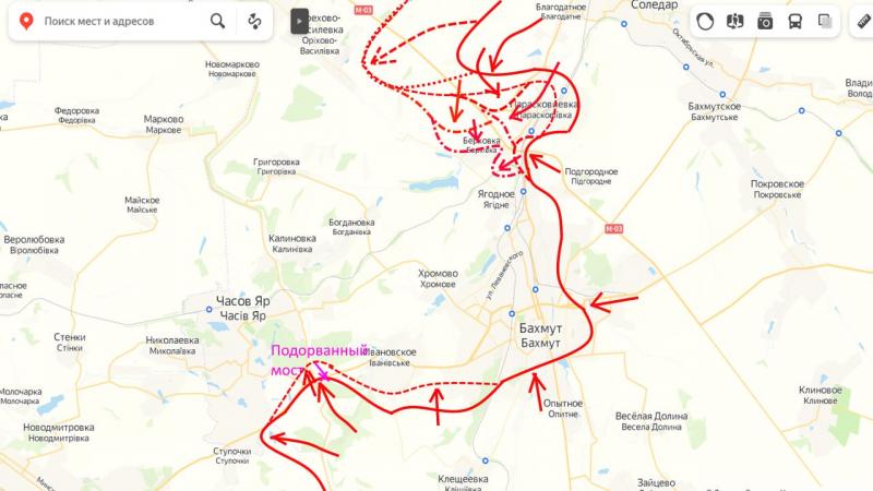 Mūšis dėl Artemovsko - Berchovkos agonija
