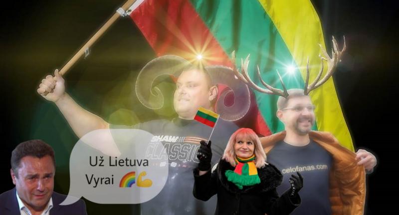 Vygantas Kelertas. Iškelti Lietuvos vėliavą prieš NATO globalistus gali tik baranai