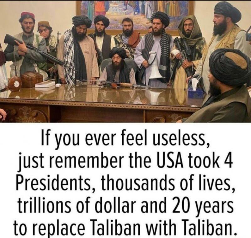 JAV’ų banditų pabėgimo iš Afganistano ir Talibano pergalės Afganistano kare metinėms