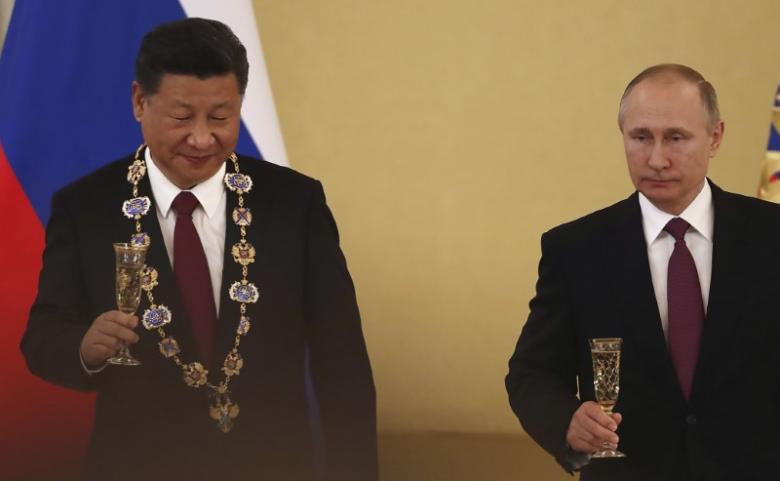 Xi Jinpingas ir Putinas mano, kad jie laimi – galbūt taip ir yra