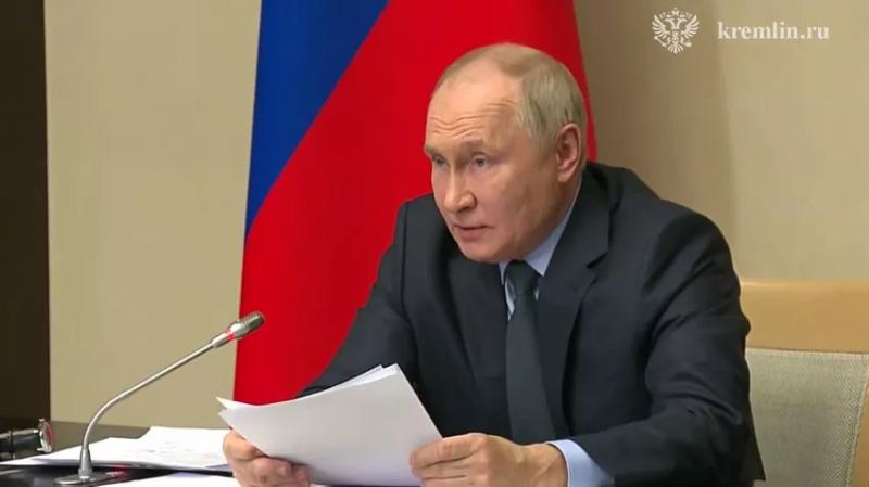 Vladimiras Vladimirovičius Putinas apie įvykius Dagestane