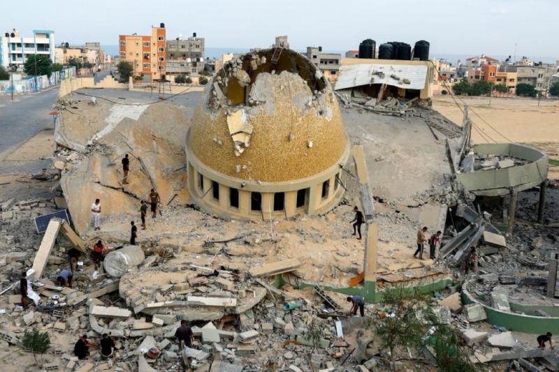 Mosques, churches not spared in the Israeli aggression