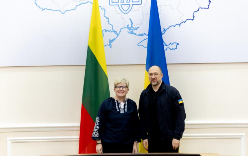 Ingrida Šimonytė Kijeve: Lietuva visada išliks nesvyruojančia Ukrainos rėmėja
