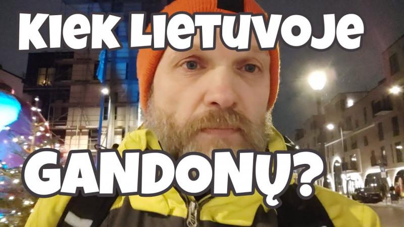 Kiek Lietuvoje gandonų?