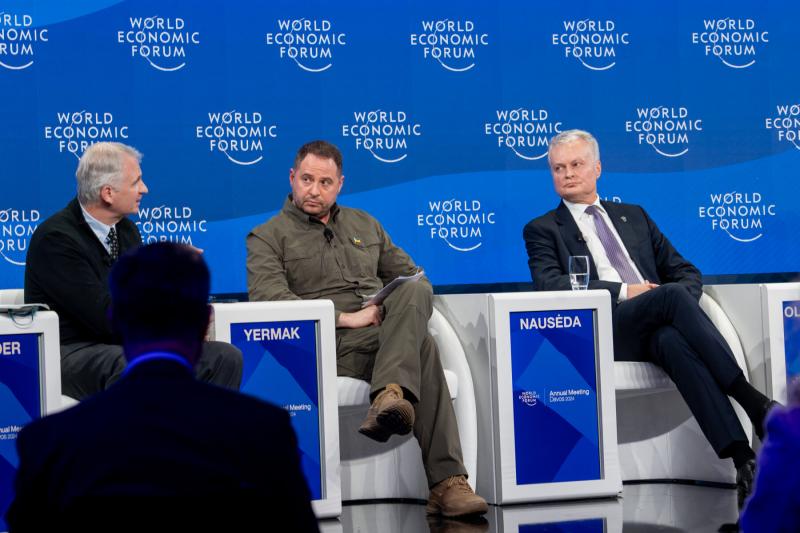 Nausėda Davose pasakė revoliucinę kalbą dėl Ukrainos proveržio