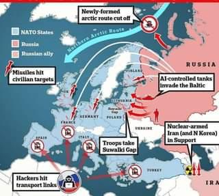 WEF Klauso Schwabo ir V.Putino karo ir mėsmalės planas Lietuvai
