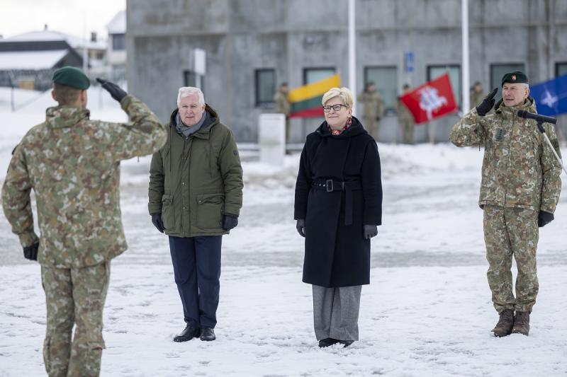 Dar vienas atgrasymo signalas Rusijai – naujasis karinis miestelis sustiprino Vilniaus saugumą