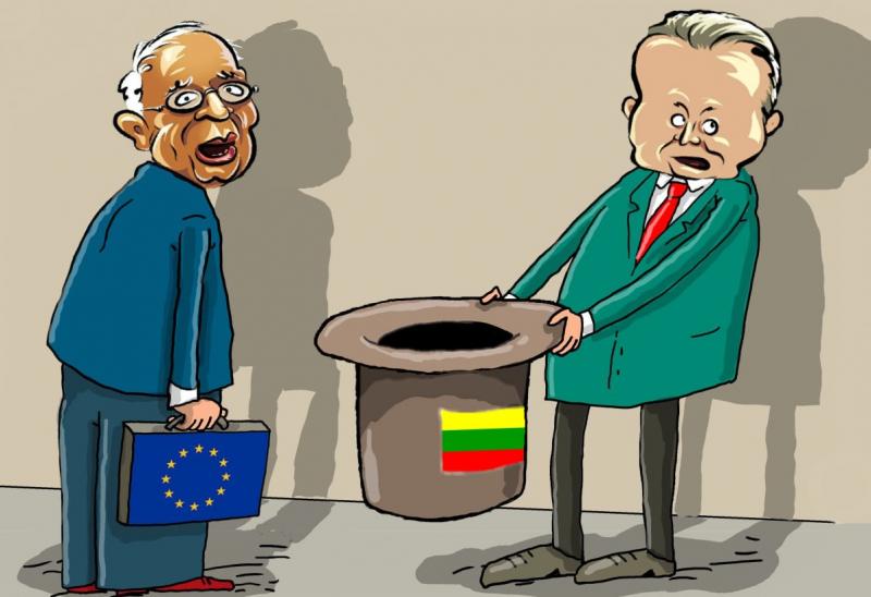 Dėl valdžios aplaidumo Lietuva priversta maldauti pinigų iš Europos Sąjungos, kad bent kažkiek išsilaikytų