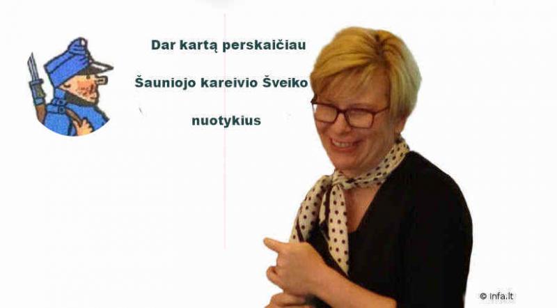 I.Šimonytė sveikina (turbūt piliečius) Spaudos atgavimo, kalbos ir knygos dienos proga