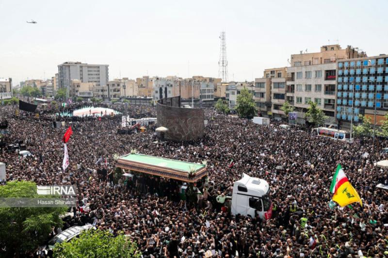 Irano Prezidento Ibrahimo Raisi laidotuvės
